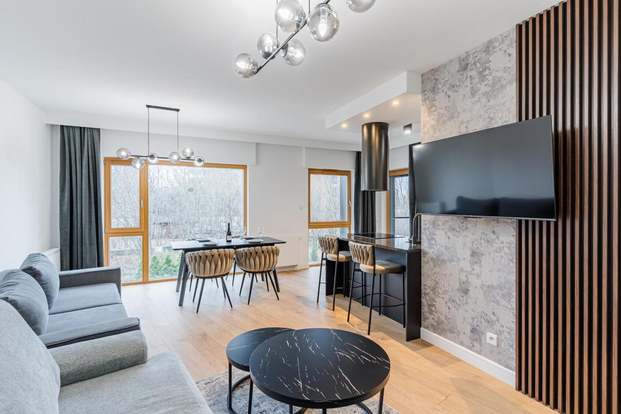 Apartmate- Oldtown Sienna Grobla Comfy Apartment Sauna & Free Gym Gdansk Luaran gambar